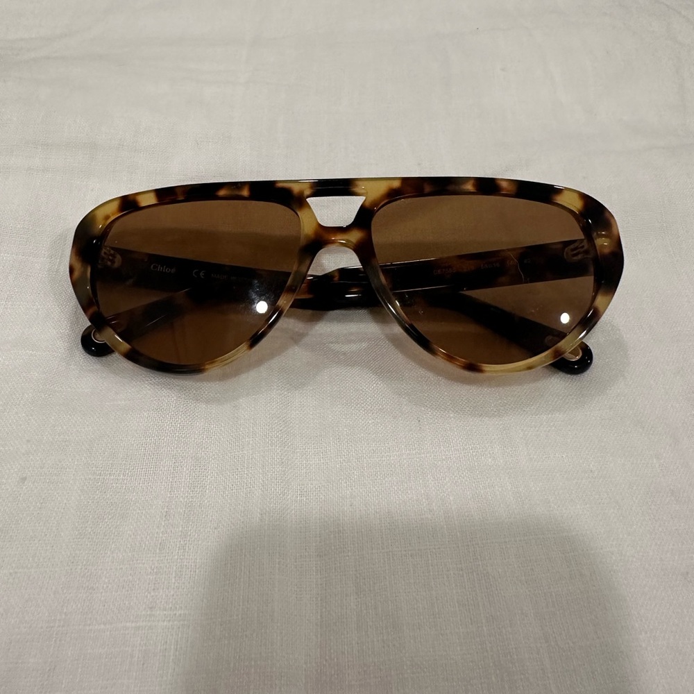 Chloe Tortoise Sunglasses